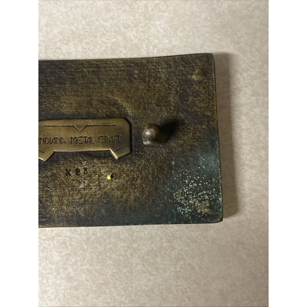 1947 Polish armed guard marksmen of the year belt buckle